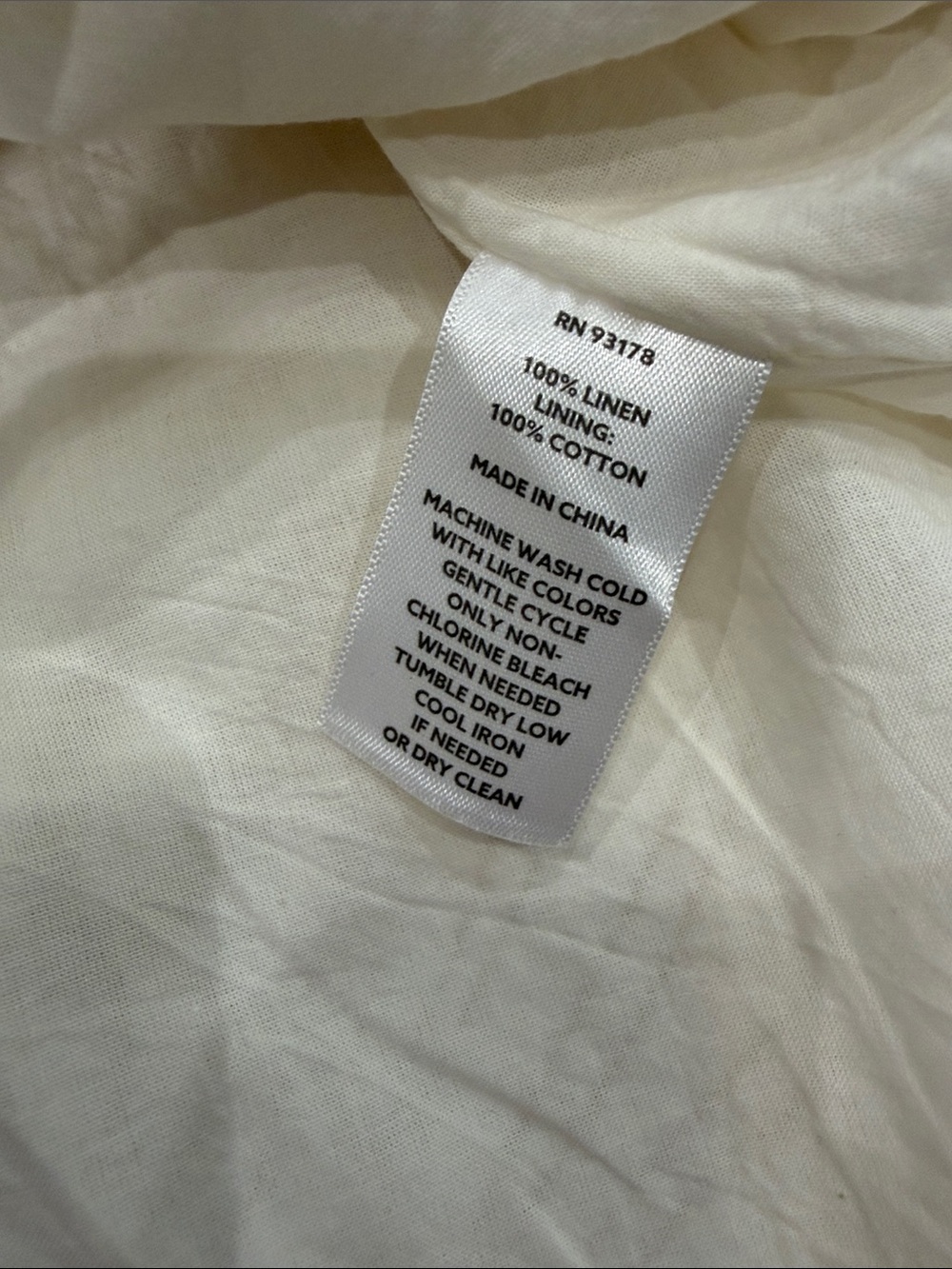 Magaschoni 100 Linen, Size 8 Elegant White Floral Dress - Picture 5 of 17